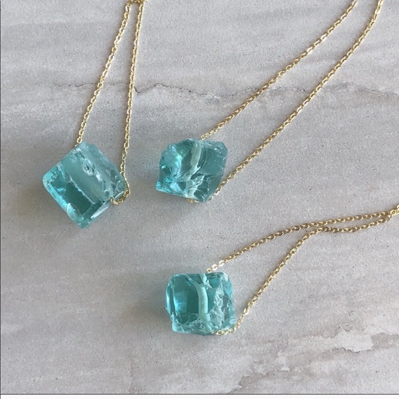 💎1 LEFT💎Raw Aquamarine 14K ROSE GOLD Quartz💎 - Picture 3 of 4